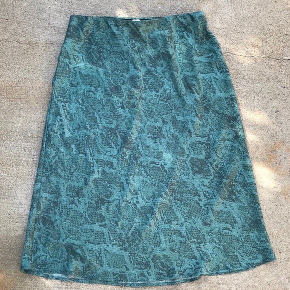 A New Day Snake Print Midi Skirt size XXL (13) - Picture 6 of 7